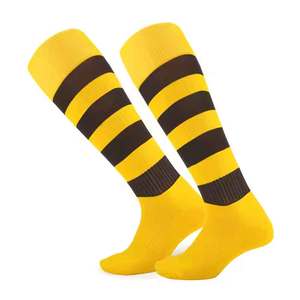 2025 Custom Design Thin High Men's Rugby Football <b>Socks</b> Breathable Wholesale Price Sport <b>Socks</b> - Product Image 1