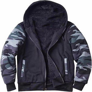 Sudaderas con Capucha de Camuflaje Personalizadas de Última Moda, Sudaderas con Capucha Cálidas de Invierno, Personaliza Tu Diseño con Logotipo, Ropa Casual para Adultos - Product Image 1