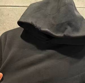 Sweat à capuche à ourlet brut Sun Faded Full in top quality Custom Color New Stylish basics cotton blended Men Hoodies with wholesale Price - Product Image 6