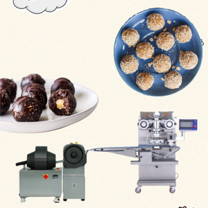 เครื่องผลิตลูกบอลพลังงานโปรตีนอัตโนมัติเครื่องผลิตลูกมะขามสายการผลิต <span class=keywords><strong>labneh</strong></span> - Product Image 6