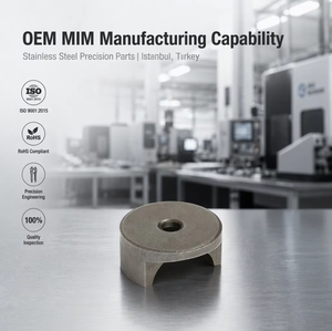 Servicio de Fabricación de Piezas Metálicas por Moldeo por Inyección (MIM) Personalizadas OEM, Componentes de Acero Inoxidable, Aluminio y Latón, Herrajes Mecanizados de Precisión - Product Image 1