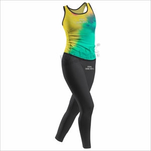 Conjuntos de Yoga para Mujer en Oferta, Hechos con el Mejor Material, de Alta Calidad, Ecológicos, Transpirables, Ligeros, con Logotipo Frontal, Conjunto de 2 Piezas - Product Image 1
