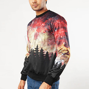 Sweat-shirts d'hiver personnalisés de haute qualité fabriqués en usine, taille 6XL, pull en polaire, style uni, mélange de coton, transfert thermique - Product Image 4