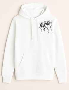 Sweat à capuche pour hommes Premium Ultra confortable confortable 100% coton délavé à la pierre brodé impression numérique teinte unie personnalisée - Product Image 1