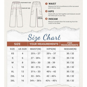 กางเกงคาร์โก้เอวสูงของผู้หญิงกางเกงสารพัดประโยชน์ที่ได้รับแรงบันดาลใจจากทหารแฟชั่นมีป้ายโลโก้ติดแบรนด์ตามสั่ง - Product Image 6