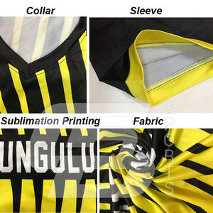 Conjuntos de Uniformes de Fútbol Personalizados 25/26, Transpirables y Ligeros, con Malla y Logotipo del Equipo Impreso por Sublimación, para Jugadores de Fútbol - Product Image 6