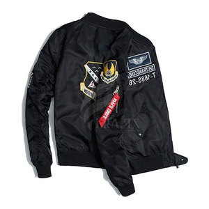 Chaqueta Bomber de Satén Personalizada con Cuello Alto para Hombre, Ajustada, Transpirable, Colores y Logotipos Personalizables, Venta al Por Mayor 2024 - Product Image 6