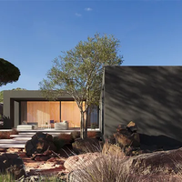 Maison préfabriquée écologique imperméable résistante au feu économiseuse d'énergie pour l'usage de famille