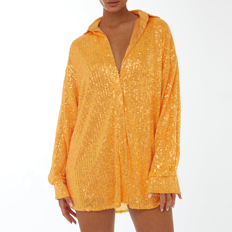 orange sequin shirt dress Sorority Rush Dress | Vietta Sequin Cami Micro Mini Dress
