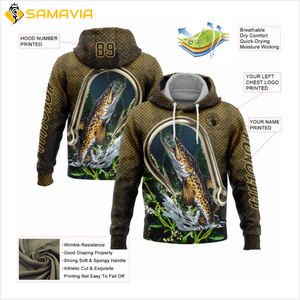 เสื้อฮู้ดดี้สปอร์ตพิมพ์ลายโลโก้ตามสั่งของ Samavia เสื้อสเวตเชิ้ตแบบซับลิเมชั่นแฟชั่นสำหรับออกกำลังกายและกิจกรรมกลางแจ้งในฤดูร้อน เสื้อฮู้ดดี้ผู้ชาย - Product Image 4