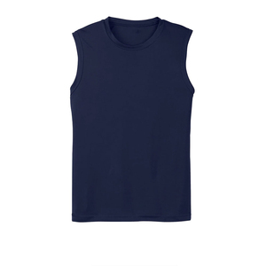 Camiseta sin Mangas Azul Marino de Grado Profesional para Hombre, Ligera y Transpirable, la Mejor Camiseta Deportiva para Gimnasio, Deportes y Uso al Aire Libre - Product Image 3