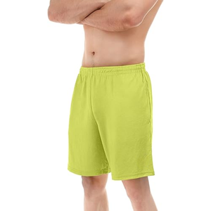 Short sportif en toile pour homme Séchage rapide Été léger Fitness Jogging Entraînement Usage décontracté avec motif solide - Product Image 5