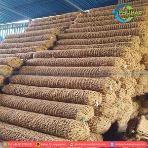 Grand approvisionnement COIR LOG / PALM MAT Meilleure taille 35cm x 2m Défense côtière: Bûches de coco de haute qualité du Vietnam pour prévenir l'érosion - Product Image 5