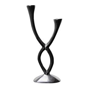 Bougeoir en métal de Style antique finition polie style intérieur haut de gamme de Noël de fête pour centres de table de mariage décor à la maison - Product Image 2