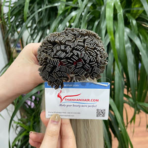 Extensions de cheveux à pointe plate Cheveux humains vietnamiens belle couleur ombre faisceaux - Product Image 5