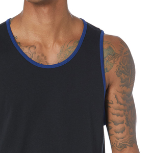 Men's Plain Cotton Tank Top Breathable Gym <b>Stringer</b> Fitness Clothing with Plus Size Sleeveless Bodybuilding <b>Vests</b> - Product Image 4