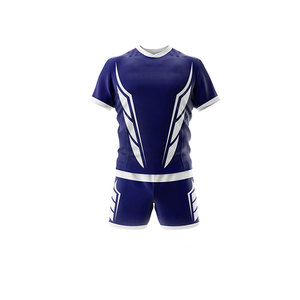 Maillot de rugby vêtements de sport pour adultes unisexe dernier uniforme de rugby personnalisé chemise sur mesure et uniforme de rugby court - Product Image 2