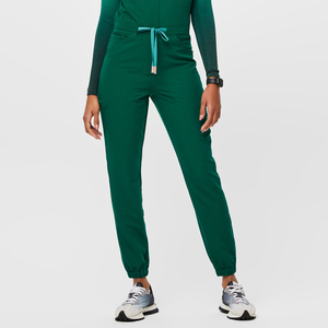 Ensemble d'uniformes médicaux personnalisables 100% coton de haute qualité pour femmes et hommes avec haut et pantalon - Product Image 6