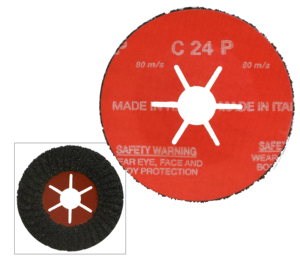 Disco Abrasivo Lamellare Semiflex mm. 115x22 grana 36 - Product Image 1