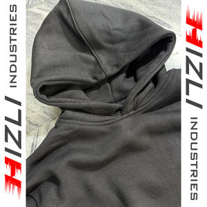 Sweat-shirt unisexe d'hiver de qualité supérieure, 100% coton, impression sérigraphique personnalisée, broderie, streetwear, décontracté, pull-over - Product Image 2