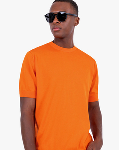 Camiseta clásica de algodón 100% Camiseta esencial de algodón Camiseta de cuello redondo de algodón suave Camiseta de algodón orgánico Camiseta básica de algodón Premium para hombres - Product Image 2