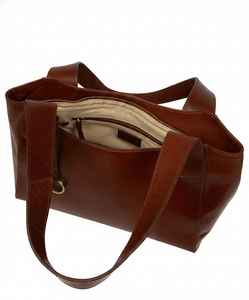 Sac fourre-tout en cuir véritable marron de qualité supérieure, sac à main structuré pour femme, sac à main de travail, grande capacité, sacoche de bureau, luxe, USA - Product Image 4