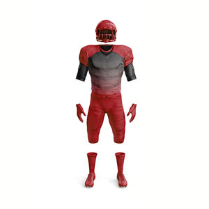 Diseño ODM, uniforme de fútbol americano personalizado, ropa deportiva al aire libre de alta calidad, manga corta, patrón en blanco, sublimación XL - Product Image 5