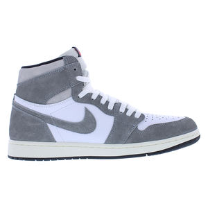 Chaussures Nike Air Jordan 1 Retro High OG pour hommes Couleur: Noir/Rouge feu/Blanc 100% authentique - Product Image 2