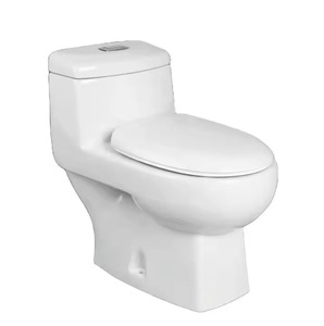 โถสุขภัณฑ์เซรามิกหนึ่งชิ้นโถสุขภัณฑ์สำหรับโรงแรมยุโรปเครื่องสุขภัณฑ์เซรามิกที่ได้รับการรับรองมาตรฐาน UPC ดีไซน์ทันสมัยหรูหรา - Product Image 5