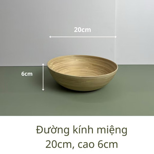 Bamboo Salad <b>Bowl</b>| Bamboo <b>Small</b> Salad <b>Bowl</b>| Bamboo Tall <b>Bowl</b> in Turquoise with Turquoise Salad Server Set - Product Image 4