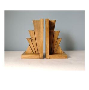 Sujetalibros decorativo de madera, mesa de oficina, sujetalibros de Material de madera de mango más vendido usado - Product Image 6