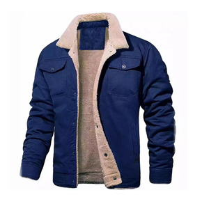 Veste d'hiver légère et chaude pour homme avec capuche amovible, imperméable, coupe-vent et isolée - Product Image 4