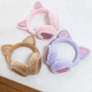 ที่ปิดหูแฟชั่นขนเฟอร์นุ่มสำหรับเด็กผู้หญิง - Product Image 4