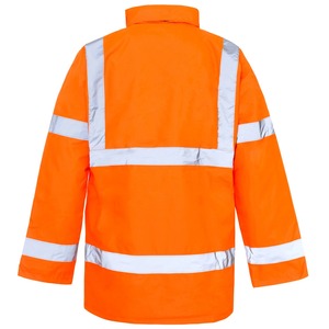 CHAQUETA HI VIZ VIS ROPA DE TRABAJO IMPERMEABLE REFLECTANTE DE ALTA VISIBILIDAD - Product Image 4