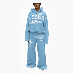 ชุดแทรคสูทผ้าฟลีซทรงหลวมแบบสั่งทำพิเศษ 420 GSM ผ้าฝ้าย 100% สำหรับผู้ชายและผู้หญิง ฤดูหนาว คุณภาพสูง ระบายอากาศได้ดีและแห้งเร็ว - Product Image 6