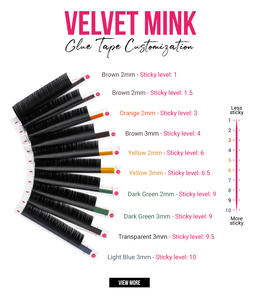 Charmlash ขนตาขนมิงค์แบบพิเศษขนตามิงค์แบบเยอรมัน PBT ไฟเบอร์นวัตกรรมสีดำด้าน OEM ODM - Product Image 5