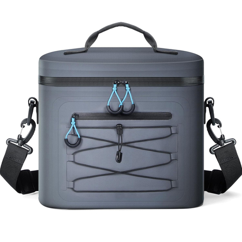 Custom Logo Hiking TPU Coolers Portable 600D Soft Sided Insulated Cooler Bag for Wine & Food New Design with Thermal Feature
