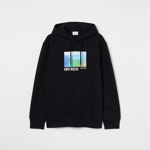 Custom Printed Logo Men's Oversize Pullover Hoodies 100% Cotton Long Sleeve Streetwear for Winter Embroidered Men's Streetwear - Product Image 1