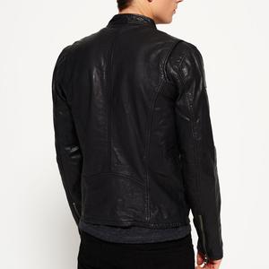 Veste en cuir d'agneau de luxe, style minimaliste élégant, style streetwear, sensation légère, veste pour homme - Product Image 2