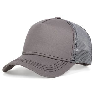 Casquette de baseball unisexe en polyester à 6 panneaux pour homme, style camionneur, maille haute qualité, avec logo personnalisé et corde, OEM - Product Image 4