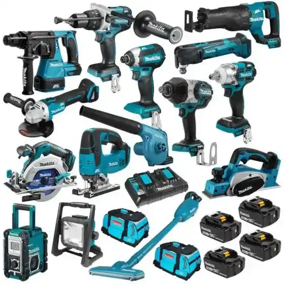 Free Shipping New Sealed Original MAkitaS LXT1500 18-V Tools Set LXT Lithium-Ion 15Pcs Other Hydraulics Power Cordless Drill