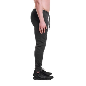 Pantalones deportivos informales para hombre, pantalones de chándal ajustados negros en tela de calle, cintura media para actividades de gimnasio 2026 - Product Image 4
