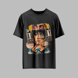 Camiseta Urbana de Peso Pesado, Algodón Grueso, Hombros Caídos, Estampado Personalizado, Ropa en Blanco de Alta Calidad, Fábrica de Vietnam - Product Image 6