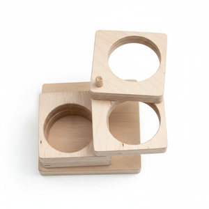 Portalápices Redondo de Madera y Resina de Diseño Minimalista, Organizador de Escritorio Duradero de Primera Calidad para Oficina Moderna, Hogar, Estudio y Uso en Hoteles - Product Image 5