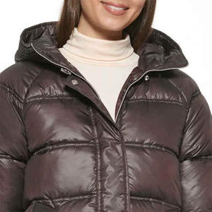 Chaquetas de Invierno para Hombre, Chaqueta Acolchada Cálida para Hombre, Impermeable, con Capucha, Abrigo de Plumón, Chaqueta de Burbuja Gruesa a Prueba de Viento para Exteriores, Moda para Mujer - Product Image 4