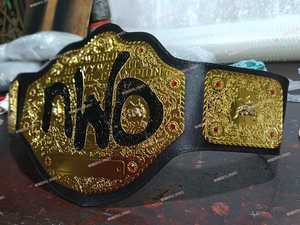 Wwe เข็มขัดมวยปล้ำระดับแชมป์4มม. แผ่นสังกะสีเข็มขัดหนังรุ่น World เฮฟวี่เวท - Product Image 5