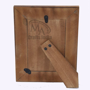 Marco de fotos de resina decorativo con incrustaciones de hueso de búfalo de madera de diseño personalizado, marco de fotos de pared tallado a mano, Material metálico y plástico - Product Image 3