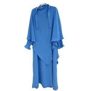 Accessoires de vêtements musulmans traditionnels Foulard extra long Khimar pour Jilbab Tenue de prière pour femme pour Ramadan Eid Abaya Dres - Product Image 1