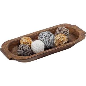 Bougeoir de bol de pâte en bois de meilleure qualité de vente chaude pour la décoration à la maison et la décoration de fête fabriqué en Inde - Product Image 3
