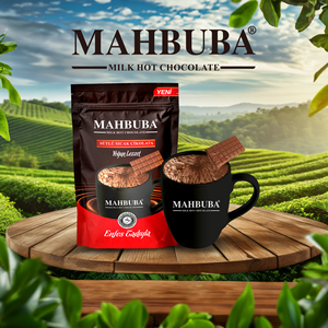 Mahbuba Premium Chocolate caliente en polvo 250g Caja de venta al por menor Rico sabor a cacao Chocolate Cacao Sabor ISO Certificado Bebida instantánea en polvo - Product Image 6
